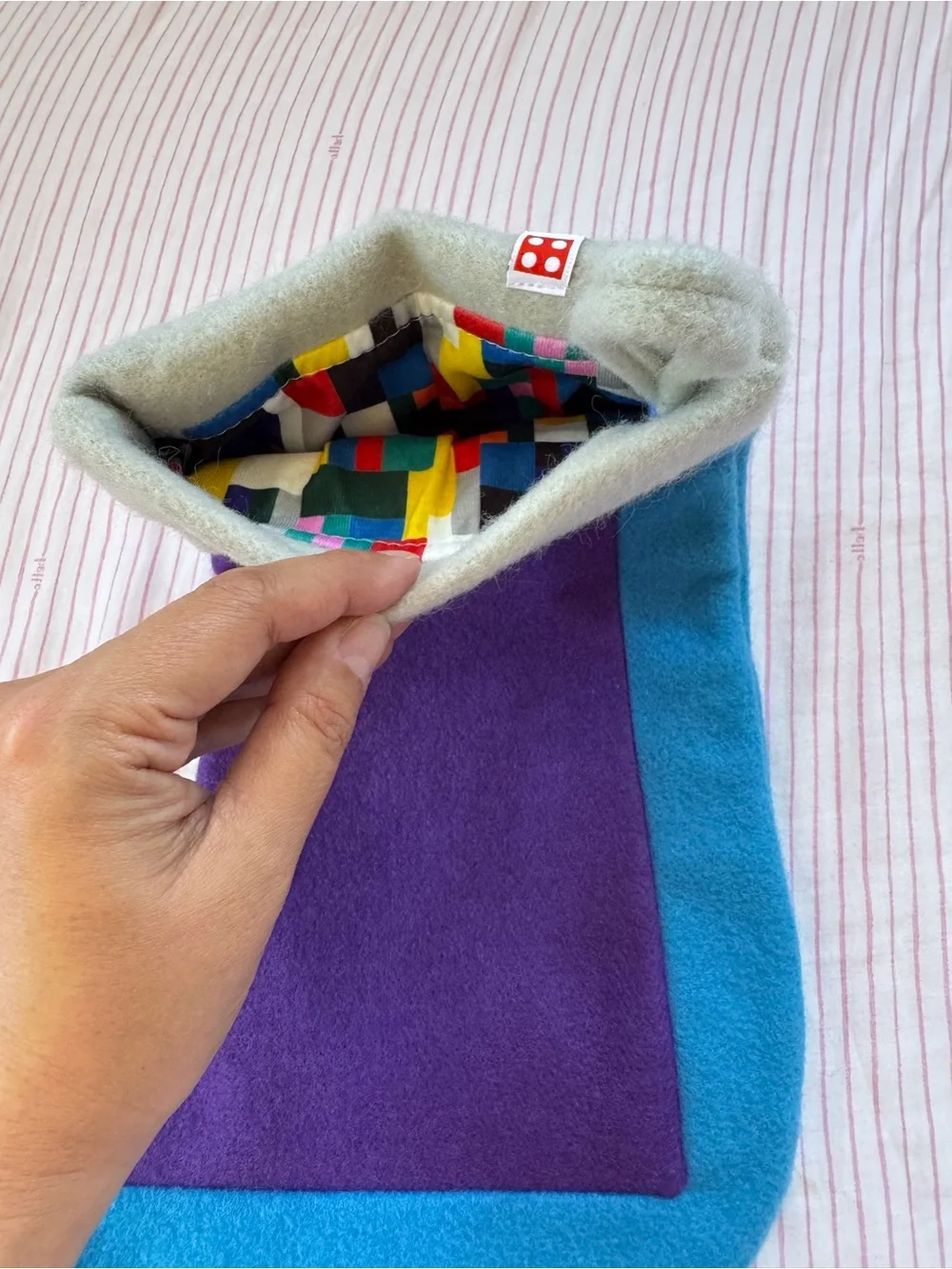 Lego Colorblock Holiday Christmas Stockings,Stocking Stuffer, Set of 4, GUC.